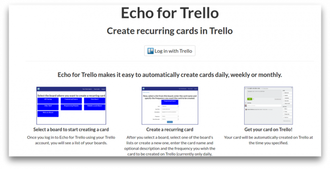  Echo за екран Trello