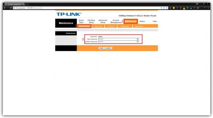 Как да смените паролата на рутера TP-Link TD-W8901N