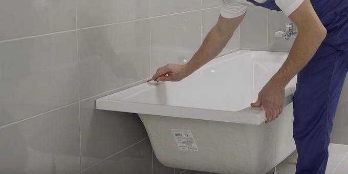 Инсталиране на банята с ръцете си: Опитайте и определя баня