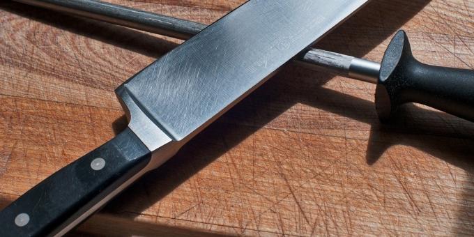 Как да изберем кухненски нож: острие