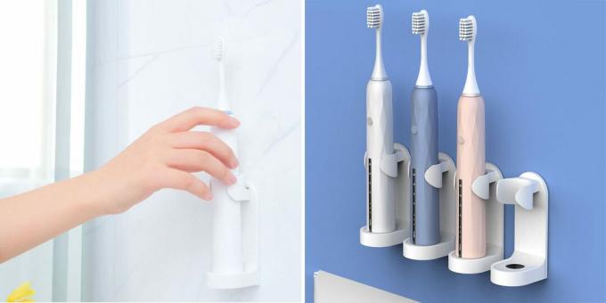 Евтини домашни консумативи: Поставка за електрическа четка за зъби