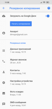 Що се отнася до Android за да направите резервно копие на данните в Google Диск