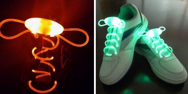 светещи връзки за обувки