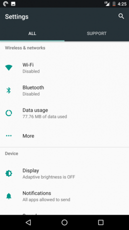 Android 7.1 помощ