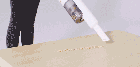 Как да изберем прахосмукачка: Ръчна прахосмукачка може да премахне пясъка, пролята от зърнени култури или други храни