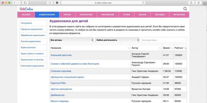 Приказки за деца онлайн в DetiOnline