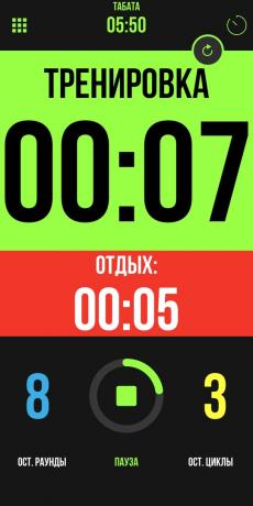 Най-Timer Plus има Табата таймер, кръгове за CrossFit и хронометърът за бегачи