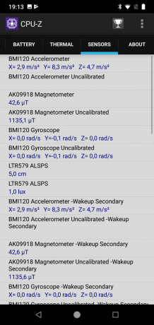 Xiaomi Mi A2 Lite: CPU-Z