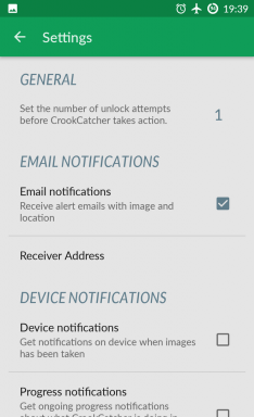 CrookCatcher за Android знае кой се опитва да заобиколи защитата на смартфона си