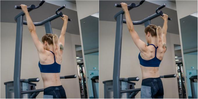 активиране на упражнения: активиране на мускулите на гърба в менгемето