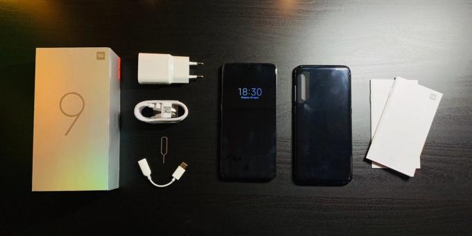 Преглед Xiaomi Mi 9: Опции
