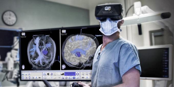 VR-каска в медицината