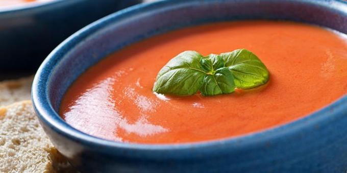 Рецепти крем супи: доматен крем супа