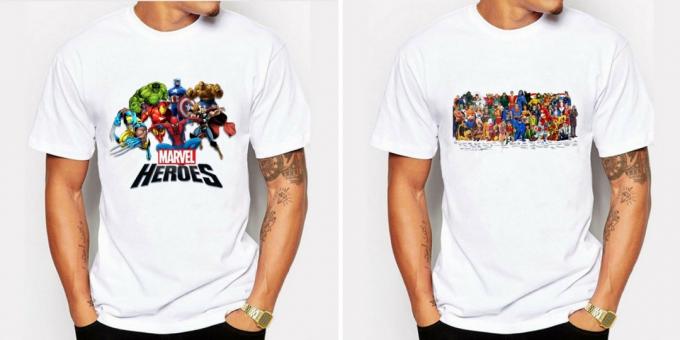 Тениски с героите