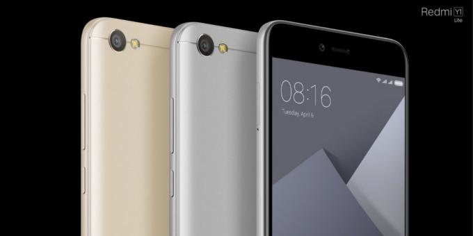 Xiaomi Redmi Y1 и Redmi Y1 Lite byudgadzhety