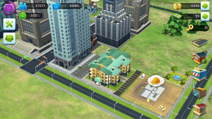 Развитието на жилища Sim City