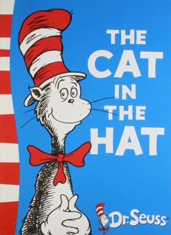 най-четени книги: "Котката в шапката"