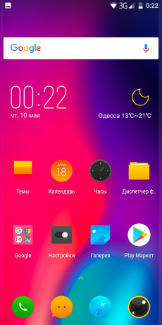 Elephone U. десктоп