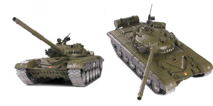 Радиоуправляеми модели: танк Т-72