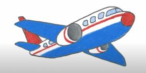 Как да нарисувате самолет: 21 лесни начина