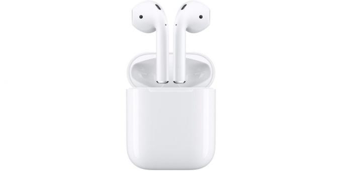 Най-добрите безжични слушалки: Apple AirPods