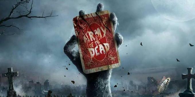 Плакат филм на ужасите 2020 "Армията на мъртвите"