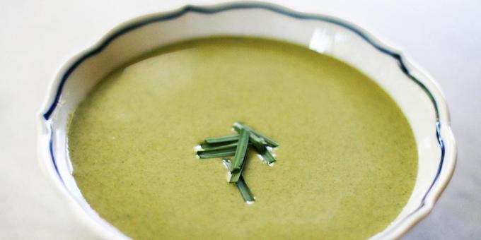 Рецепти крем супи: крем супа със спанак