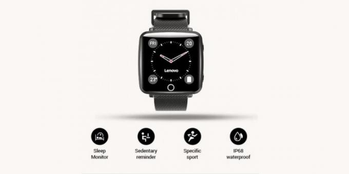 Smartwatch Lenovo Карме с класически циферблат