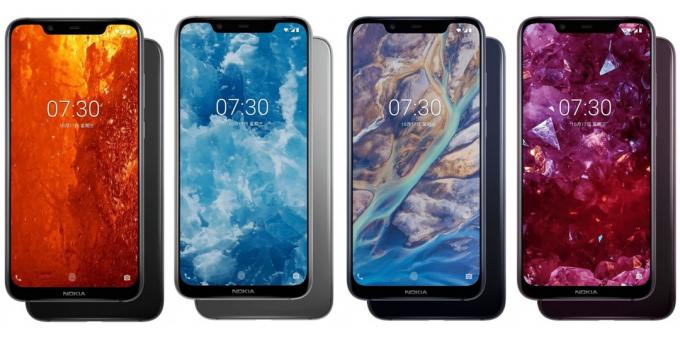 Nokia X7: Действителните цветове на корпуса