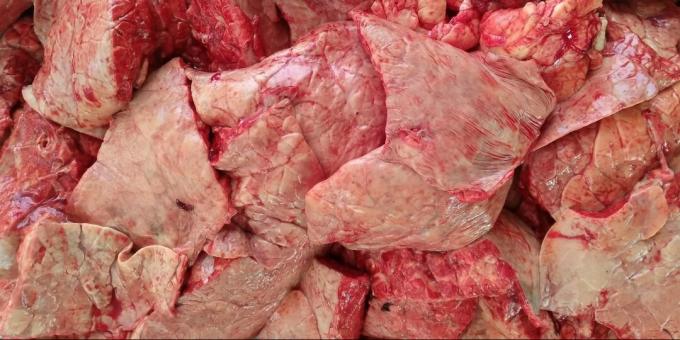 Как да готвя говеждо белите дробове: охладено говеждо белите дробове