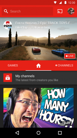 YouTube Gaming андроид 1