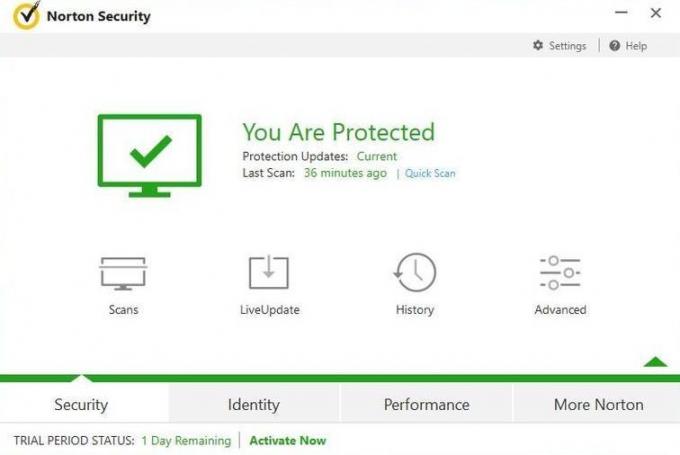 Anti-Virus за Windows 10: Norton Security