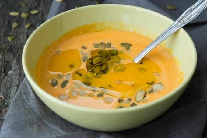 Крем супа от тиква с джинджифил