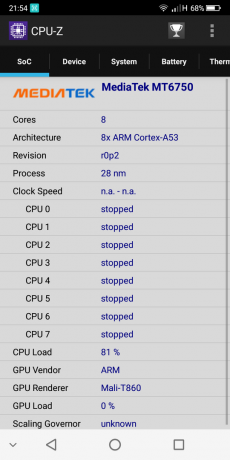 CPU-Z процесор