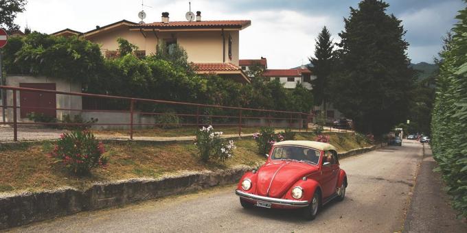 пътуване до Италия: кола