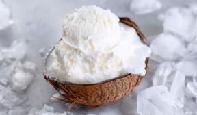Сладолед от кокосово мляко