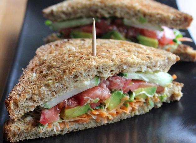 вегетариански сандвич