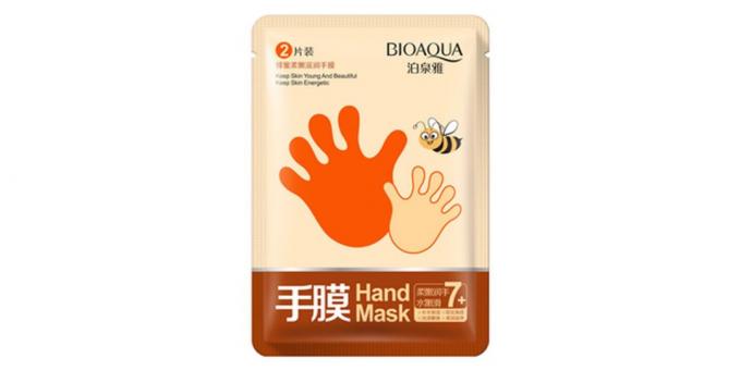 Маска-ръкавица за ръце с мед