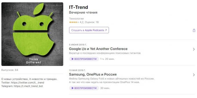 Подкастове около технология: IT-Trend