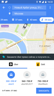 Khalyavnykh действие от Uber за всички: отстъпка за пътуване с такси до 1500 рубли