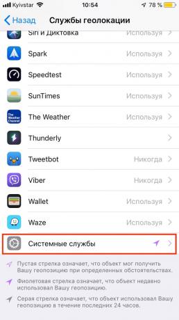 система за защита на данните в IOS 12: Изключване на GPS за проследяване на хронологията на браузъра