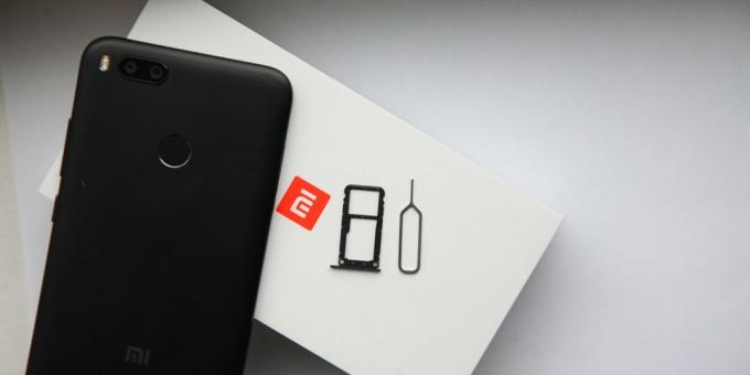 Xiaomi Mi А1: връзка