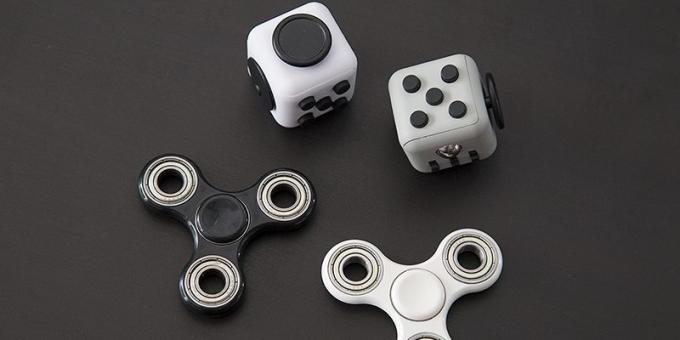 Fidget Cube и Fidget Spinner