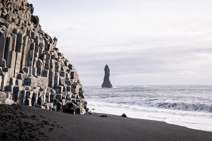 Reynisfjara бряг - Vik, Исландия най-добрите плажове