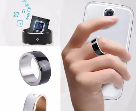 NFC-умен пръста-пръстен