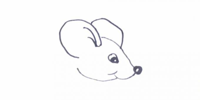 Как да нарисувате плъх: изобразете ушите