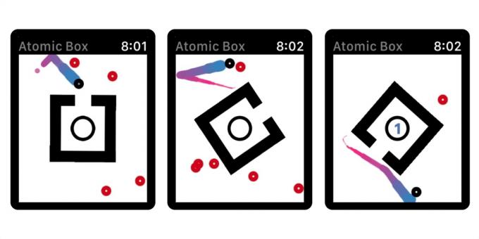 Игри за Apple Watch: AtomicBox