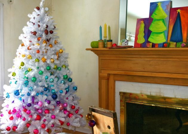 Коледно дърво за декорация: Топки