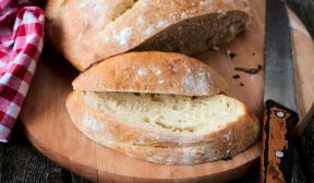 Пшеничен хляб във фурната