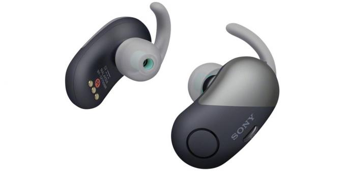 Най-добрите безжични слушалки: Sony WF-SP700N
